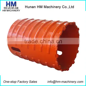 Core Barrel With Replaceable Blocks For Bauer Rotary Drilling Rig thumbnail-3