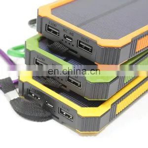 Universal Mini 1000mah Waterproof Mobile Solar PowerBank Solar Charger Battery Portable External thumbnail-5