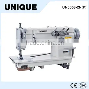 0058 Two Needle Chain Stitch Sewing Machine Highlead Sewing Machines UN0058-2N Quality Choice thumbnail-1