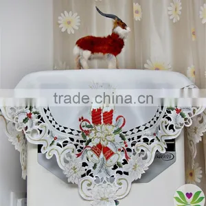 Christmas Home Textile Tablecloth Hand Embroidery Designs Tablecloth Lmzc1001(3) thumbnail-2