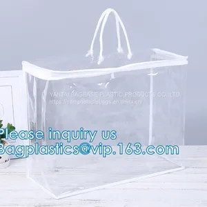 Toiletry Cosmetic Organizer, Waterproof, Large Capacity, Moving Tote Bag, Underbed Storage Zipper Carry Bag thumbnail-5