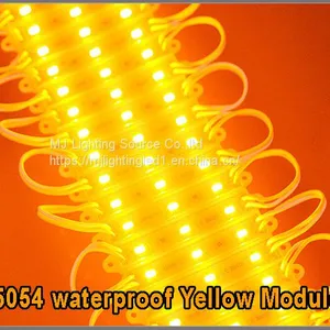 12V LED Advertising Texsign Module SMD 5054 3-chips LED Module for Lettere Signage Yellow Color CE ROHS thumbnail-4