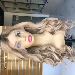 B22 Body Wave 13x6 Remy Human Hair Lace Front Wig Wholesaler thumbnail-1