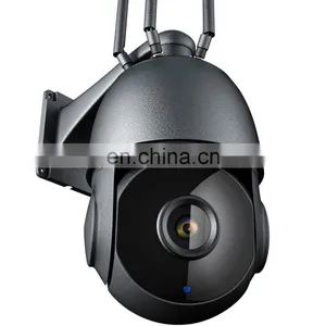 4GSIM CARD 5MP Wireless Security IP Network Camera 5X Zoom HD PTZ Outdoor Home Surveillance Dome Cam CCTV 50M IR Night Vision thumbnail-1
