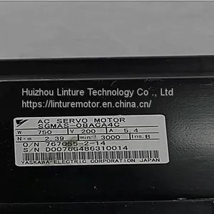 SGMAS-08ACA4C Yaskawa Electronic 750W 200V Variable Speed Servo Motor thumbnail-3