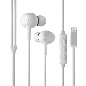 for Apple Lightning Wired Headphones Earbuds for Iphone 13 Pro Max thumbnail-2