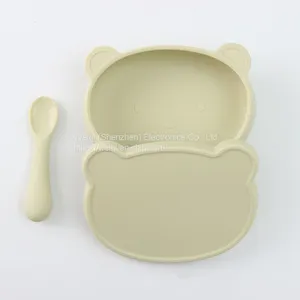Weiqi Cute Animal Bear Kids Tableware Dinner Dish thumbnail-1