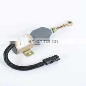 Excavator Parts Diesel Engine Fuel Shutoff Stop Solenoid Valve B4000-1115030 thumbnail-2
