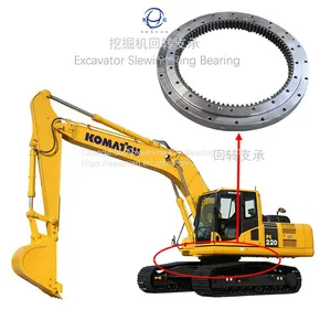 Single-ROW Four Point Contact Ball Slewing Ring of Excavator for KOMATSU/PC thumbnail-1