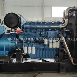 500KW 625KVA 6M33D633E200 WEICHAI Open Generator Set thumbnail-1
