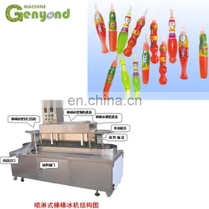 Ice Pop Ice Lolly Popsicle Soft Tube Filling Sealing Machine for Sale thumbnail-3