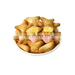 CE Hello Panda Matcha Green Tea Cream Filling Biscuits Making Machines thumbnail-1