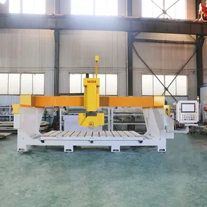 MISHI China Supplier 5 Axis CNC Stone Cutting Bridge Saw Machine For Marble Granite Quartz Kitchen Countertop thumbnail-3