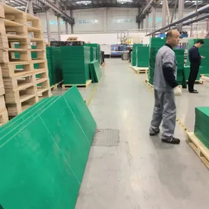 Self-lubricating Flame Retardant UHMW-PE 60mm UHMWPE Sheet Red Recycled UHMW PE PE1000 Plastic Siding Hard HUMW Sheet Uhmwpe Sheet Board Plate thumbnail-4