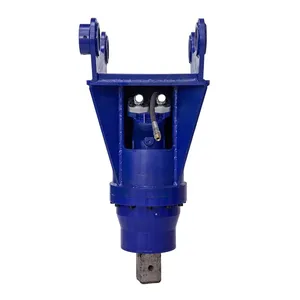 Small Spacing Between Spiral Blades Stone Drilling Attachment for Excavator Effective Rotary Rock Drill thumbnail-1