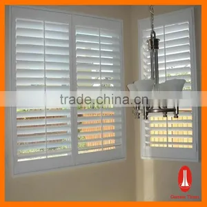 Curtain Times Wood Shutter Slats for Window Electric Motor thumbnail-1