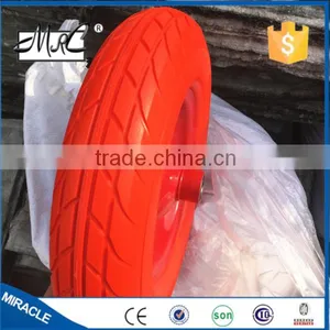 Good Price Wheel Barrow Cart PU Wheel thumbnail-1