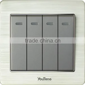 16A 4 Gang 1 Way Smart Push Switch Smart Switch thumbnail-1