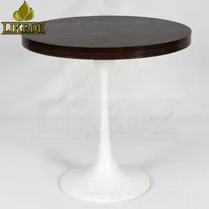 Modern Coffee Table With Metal Base and Plywood Top for Coffee Dining Table Furniture Legs thumbnail-4