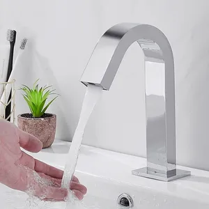 Medical Automatic Faucet Factory Brass Single thumbnail-3