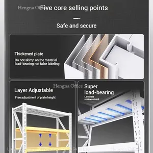 Lifelong Span Multi-Use Steel Racks for Heavy-Duty Storage: Ideal for Workshops, Storage Rooms, and Industrial Facilities-OEM/ODM thumbnail-4