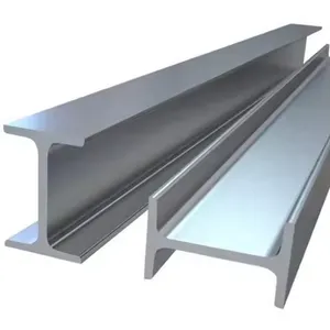 High Frequency Welded Custom Thickness H Section I Beam Q235 SS300 Carbon Steel Construction H and I Beam Steel thumbnail-1