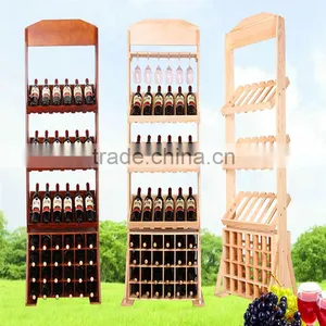 Custom Wooden Wine Rack High Quality Wooden Wine Rack,beer Rack Display Shelf thumbnail-1