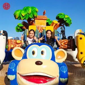 Colorful Kids Amusement Park Rides Custom New Products Electric Forest Adventure Rides thumbnail-4