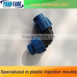Zhejiang Taizhou OEM Customed PVC PE PP PPR Plasitc Pipe Fitting Mould in Good Delivery thumbnail-6