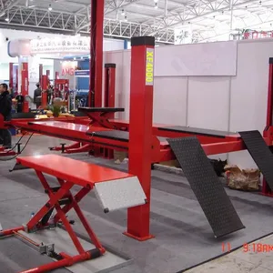 Good Quality Hydraulic Car Lifter From China 1800mm 4 Post Car Lift 5000kg With Manual Unlock thumbnail-1