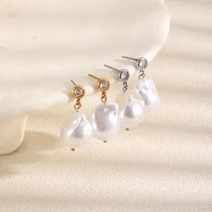 Custom Stainless Steel Earrings OEM Factory Low MOQ Nickel Free Jewelry Wholesale thumbnail-5