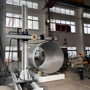 Stainless Steel Emulsification Tank Circumferential and Longitudinal Seam Welding Manipulator. Manufacturer of Large Cylinder Argon Arc and Gas Shielded Welding Special Machines thumbnail-3