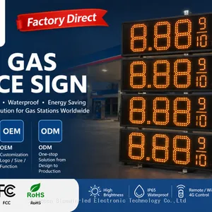 High Visibility LED Gas Price Sign thumbnail-1