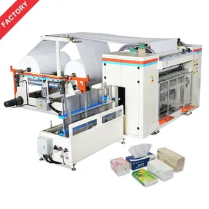 Automatic Facial Tissue Production Line | Fully Automatic Interfold Facial Tissue Paper Making Machine thumbnail-4
