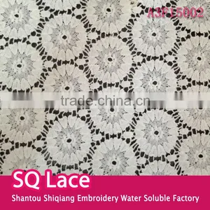 Design Color for Lace Accessory and Polyester Lace Fabric Wholesale for Garment Accessory thumbnail-1