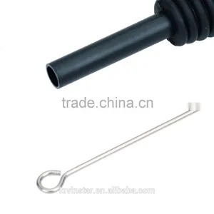 Wholesale Cheap Tattoo Kits Integrated Package Disposable Needle + Grip Tube 9RS + 9RT - Silver + Black (5PCS) thumbnail-3