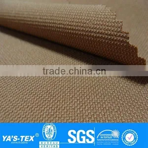 Dark Yellow Granular Sensation Polyester Spandex Fabric Absorption and Fast Dry For Mountaineering thumbnail-1