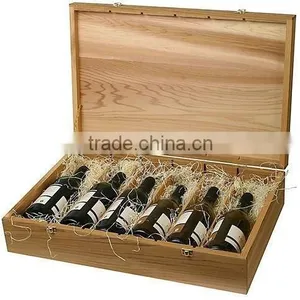 Wooden Wine Natural Box thumbnail-2