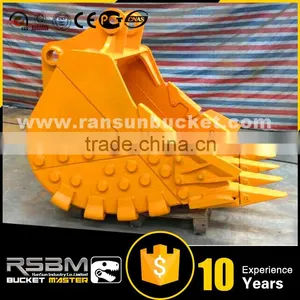 Promotion Price HARDOX500 NM400 Excavator Bucket Manufacturer for 1-80t Excavator thumbnail-4
