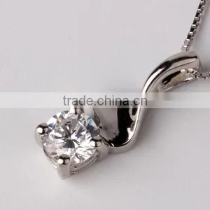 China Supplier Jewelry White Stone Necklace Set thumbnail-2