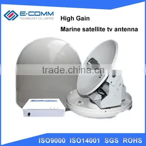 Direct Manufacturer!! Marine Satellite TV Antenna YM340 Marine Satellite tv Antenna Two-axis Gyro Tracking Resistance to Shock thumbnail-1