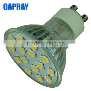 100-240V AC SMD 5050 Glass Led Lamp GU10 Spotlight thumbnail-1