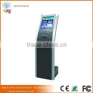 17 Inch Touch Screen Queue Management System Kiosk, Self-service Touch Screen Queue Kiosk thumbnail-1