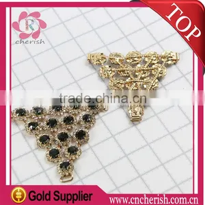 Fashion T Shape Rhinestone Shoe Ornaments With Blue Eyes thumbnail-5