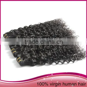 China Supplier Wholesale Kinky Curly Human Hair Weft Unprocessed Brazilian Human Hair Extension thumbnail-2
