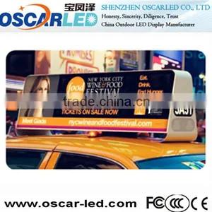 2016 Xxx Video Led Taxi Top Advertising With CE UL ROHS Certificate thumbnail-1
