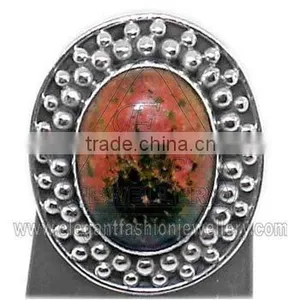 Designer Silver Ring thumbnail-1