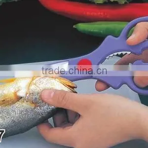 S/S+ABS 20.5*8.2*1 Kitchen Gadgets Multifunctional Scissors/professional Scissors/kitchen Scissors/stainless Steel Scissors thumbnail-1