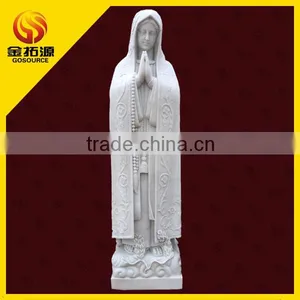 Natural Stone Virgin Maria Sculpture thumbnail-1
