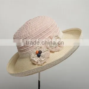 Wholesale Summer Fashion Cheap Beach Straw Hat thumbnail-3